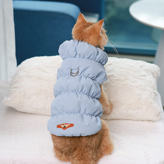 LoverPaw™ Gilet Retrò con Doppia Fibbia